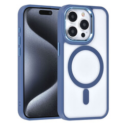 UNIQ Accessory iPhone 15 Pro Backcover hoesje Magsafe - Blauw