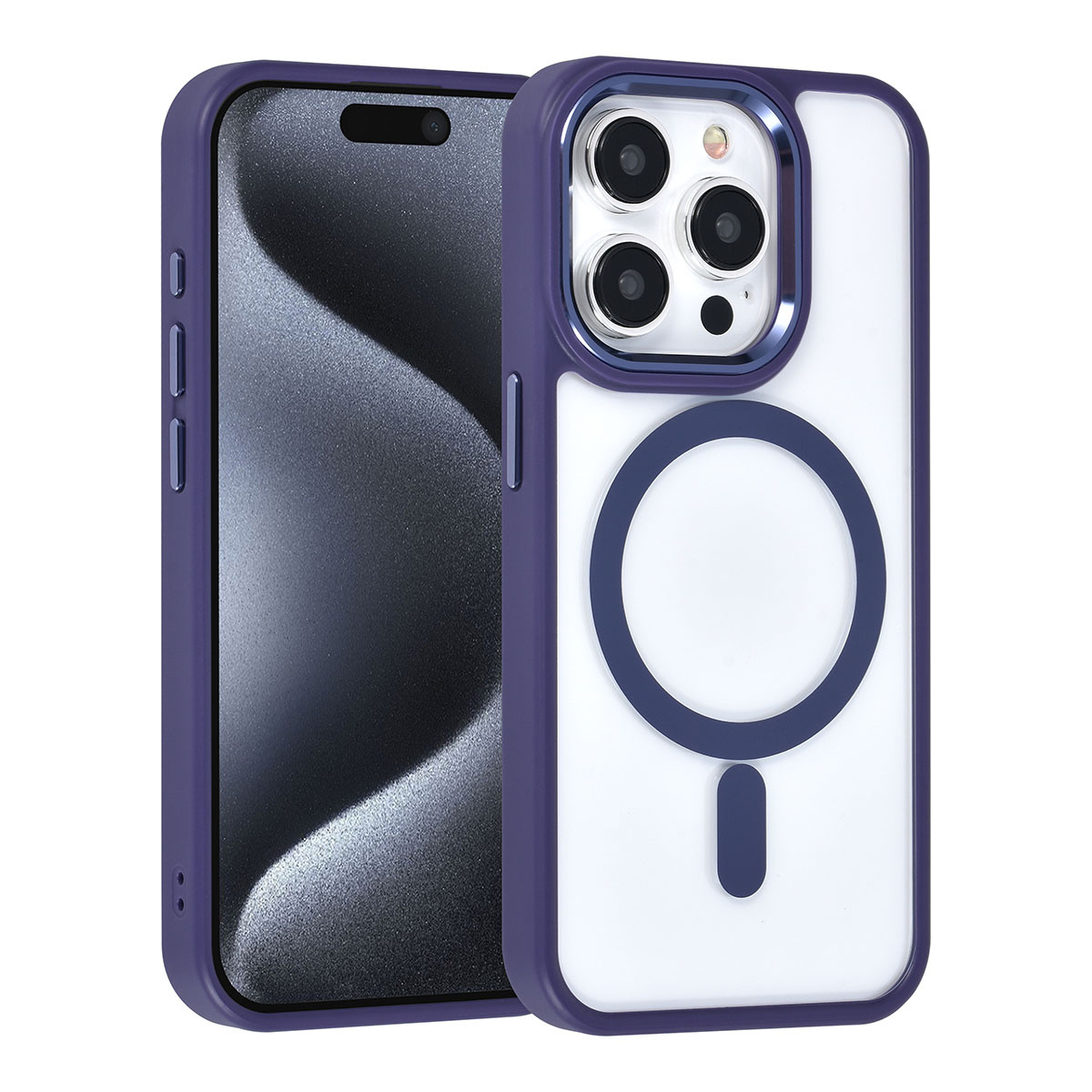 UNIQ Accessory UNIQ Accessory iPhone 15 Pro Backcover hoesje Magsafe - Paars