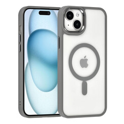 UNIQ Accessory iPhone 15 & 14 Plus Back-Cover hul - Magsafe - Grau