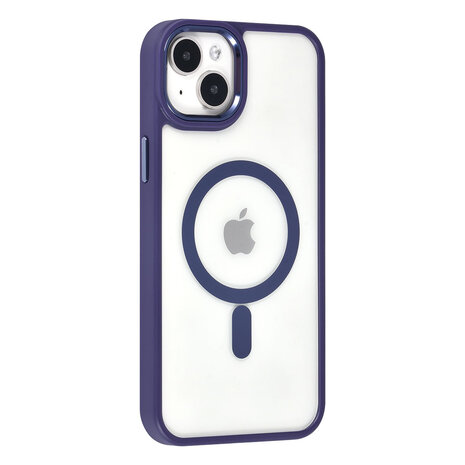 UNIQ Accessory UNIQ Accessory iPhone 15 & 14 Plus Backcover hoesje Magsafe - Paars UNIQ Accessory UNIQ Accessory iPhone 15 & 14 Plus Backcover hoesje Magsafe - Paars