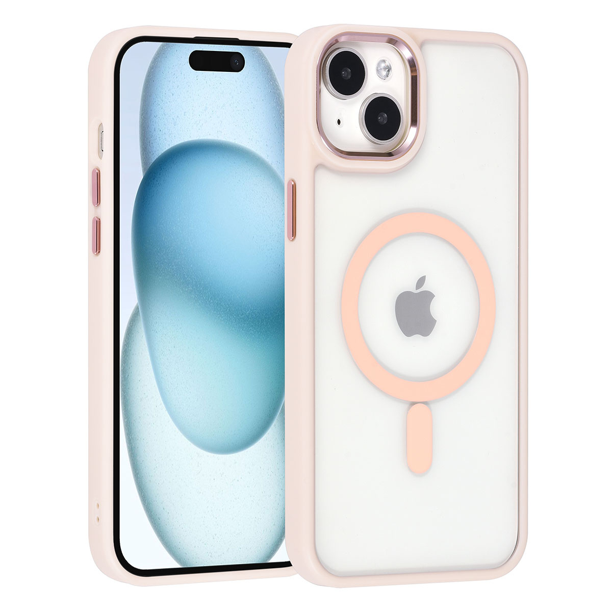 UNIQ Accessory UNIQ Accessory iPhone 15 & 14 Plus Backcover hoesje Magsafe - Roze