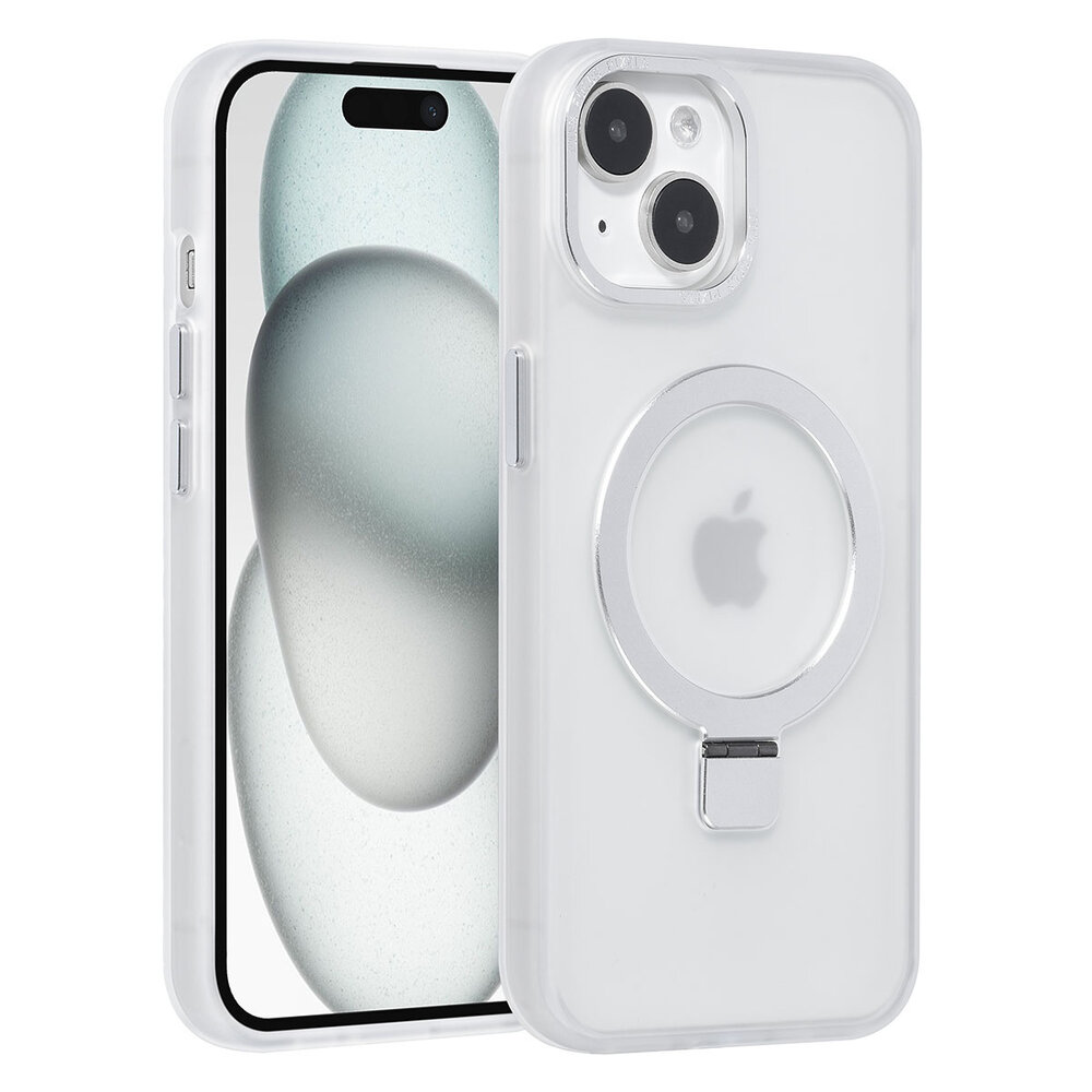 UNIQ Accessory UNIQ Accessory iPhone 15 Backcover hoesje Magsafe - Wit UNIQ Accessory UNIQ Accessory iPhone 15 Backcover hoesje Magsafe - Wit