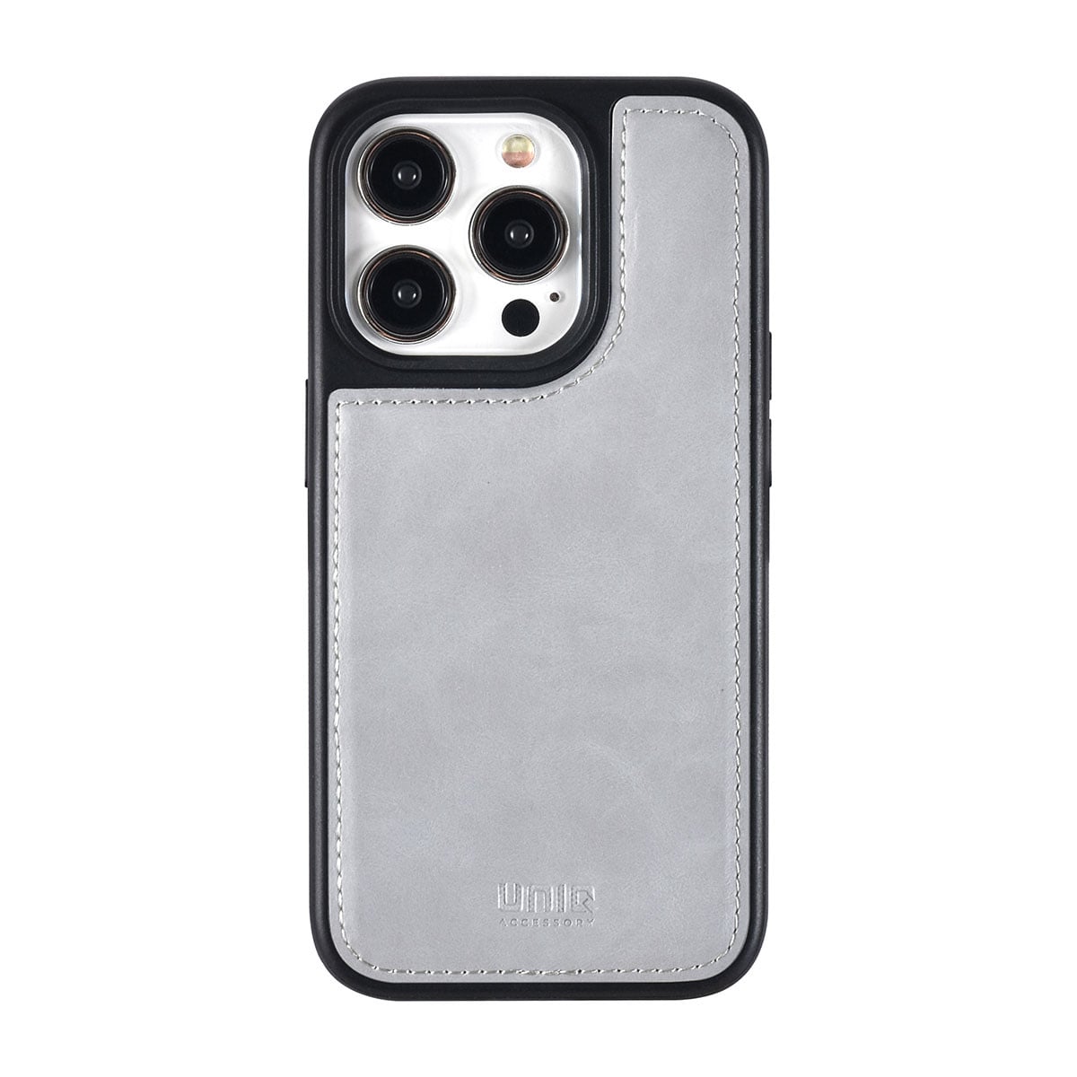 UNIQ Accessory UNIQ Accessory iPhone 14 Pro Book Case hoesje Pasjeshouder - Grijs, foto 4 van 6
