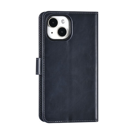 UNIQ Accessory UNIQ Accessory iPhone 15 Book type housse Porte-cartes - Bleu UNIQ Accessory UNIQ Accessory iPhone 15 Book type housse Porte-cartes - Bleu