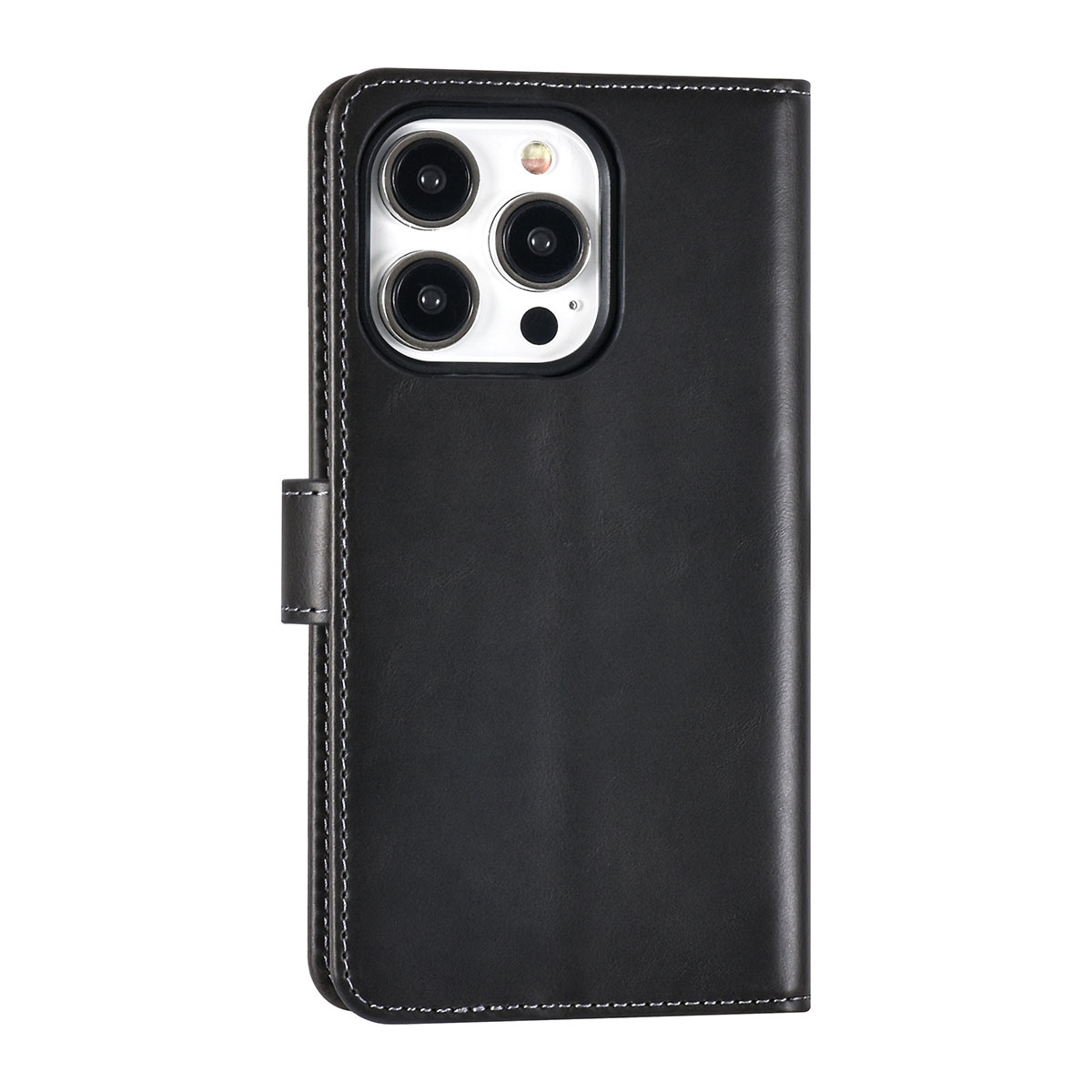 UNIQ Accessory UNIQ Accessory iPhone 15 Pro Book Case hoesje Pasjeshouder - Zwart, foto 3 van 6