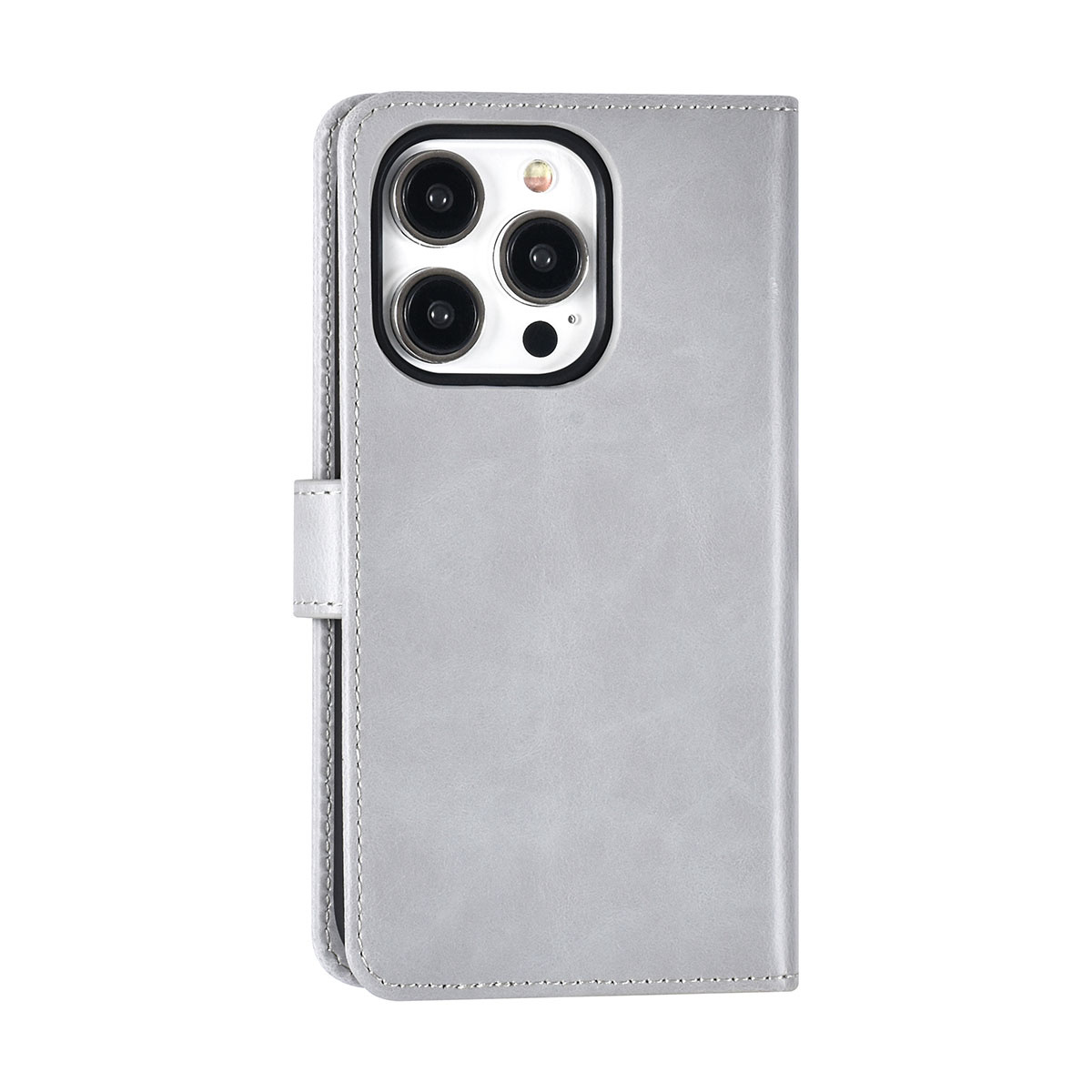 UNIQ Accessory UNIQ Accessory iPhone 15 Pro Book Case hoesje Pasjeshouder - Grijs, foto 3 van 6