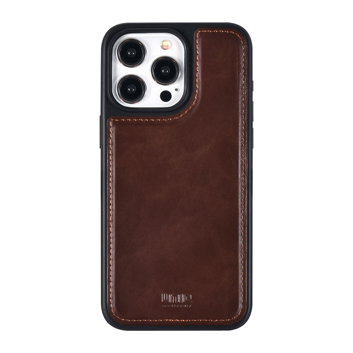 UNIQ Accessory UNIQ Accessory iPhone 15 Pro Max Book Case hoesje Pasjeshouder - Bruin, foto 5 van 6
