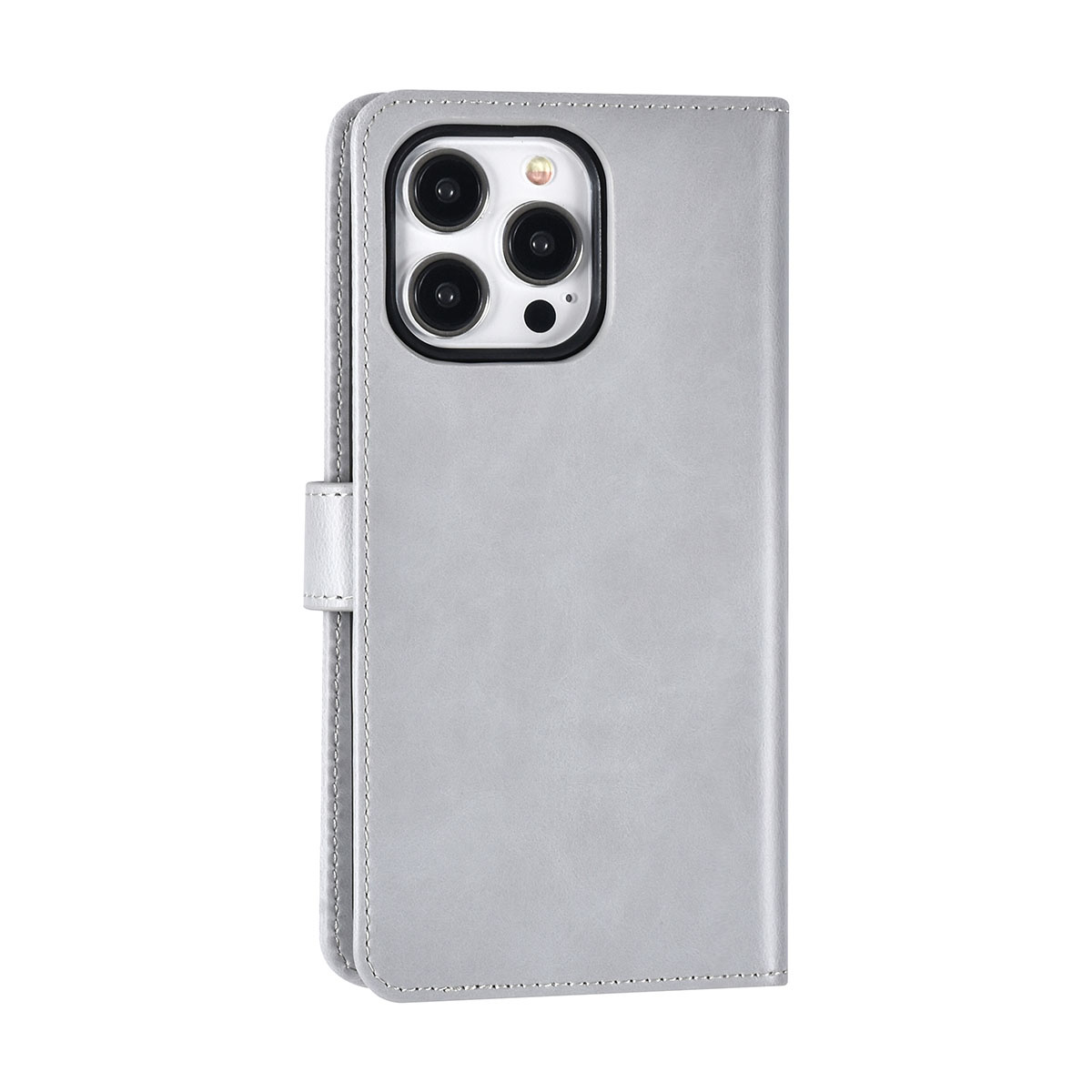 UNIQ Accessory UNIQ Accessory iPhone 15 Pro Max Book Case hoesje Pasjeshouder - Grijs, foto 3 van 6
