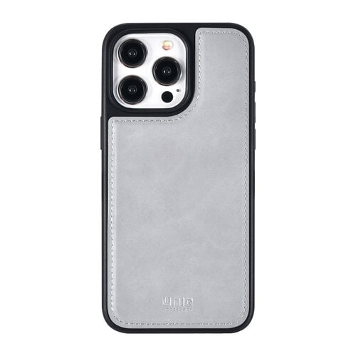 UNIQ Accessory UNIQ Accessory iPhone 15 Pro Max Book Case hoesje Pasjeshouder - Grijs