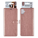 UNIQ Accessory UNIQ Accessory Galaxy A05 Book Case hoesje Pasjeshouder - Rose Gold UNIQ Accessory UNIQ Accessory Galaxy A05 Book Case hoesje Pasjeshouder - Rose Gold