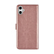 UNIQ Accessory UNIQ Accessory Galaxy A05 Book Case hoesje Pasjeshouder - Rose Gold UNIQ Accessory UNIQ Accessory Galaxy A05 Book Case hoesje Pasjeshouder - Rose Gold