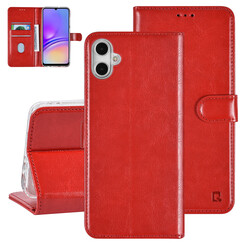 UNIQ Accessory Galaxy A05 Book Case hoesje Pasjeshouder - Rood