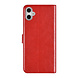 UNIQ Accessory UNIQ Accessory Galaxy A05 Book Case hoesje Pasjeshouder - Rood UNIQ Accessory UNIQ Accessory Galaxy A05 Book Case hoesje Pasjeshouder - Rood