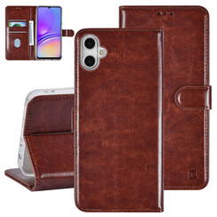 UNIQ Accessory Galaxy A05 Book Case hoesje Pasjeshouder - Bruin