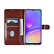 UNIQ Accessory UNIQ Accessory Galaxy A05 Book Case hoesje Pasjeshouder - Bruin UNIQ Accessory UNIQ Accessory Galaxy A05 Book Case hoesje Pasjeshouder - Bruin