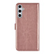 UNIQ Accessory UNIQ Accessory Galaxy A05S Book Case hoesje Pasjeshouder - Rose Gold UNIQ Accessory UNIQ Accessory Galaxy A05S Book Case hoesje Pasjeshouder - Rose Gold
