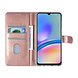 UNIQ Accessory UNIQ Accessory Galaxy A05S Book Case hoesje Pasjeshouder - Rose Gold UNIQ Accessory UNIQ Accessory Galaxy A05S Book Case hoesje Pasjeshouder - Rose Gold