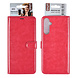 UNIQ Accessory UNIQ Accessory Galaxy A05S Book type case - Card holder - Hot Pink UNIQ Accessory UNIQ Accessory Galaxy A05S Book type case - Card holder - Hot Pink