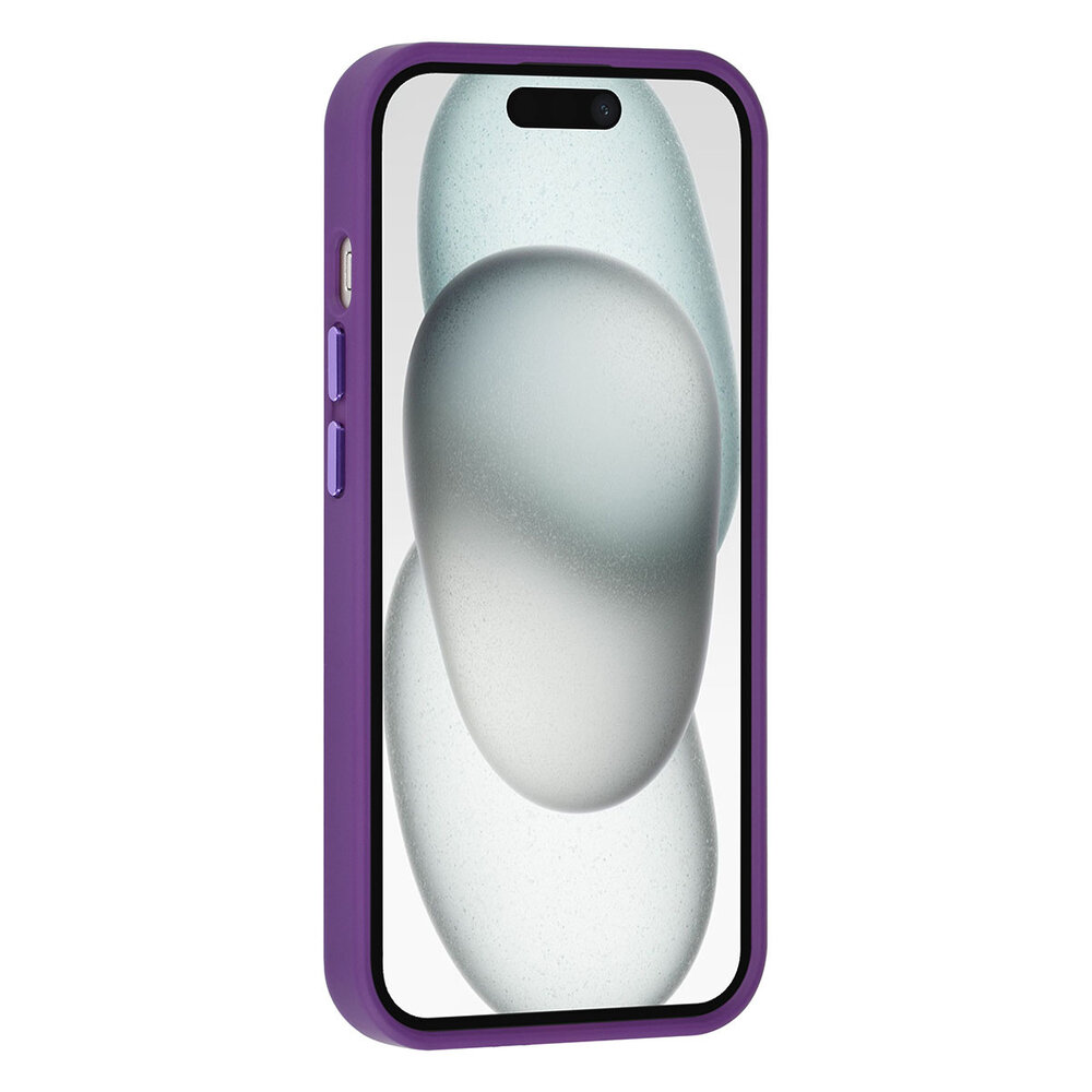 UNIQ Accessory UNIQ Accessory iPhone 15 Back cover coque - Violet UNIQ Accessory UNIQ Accessory iPhone 15 Back cover coque - Violet