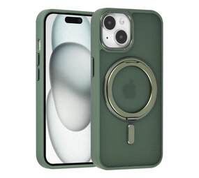 UNIQ Accessory UNIQ Accessory iPhone 15 Backcover hoesje - Groen UNIQ Accessory UNIQ Accessory iPhone 15 Backcover hoesje - Groen