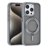 UNIQ Accessory UNIQ Accessory iPhone 15 Pro Backcover hoesje - Grijs UNIQ Accessory UNIQ Accessory iPhone 15 Pro Backcover hoesje - Grijs