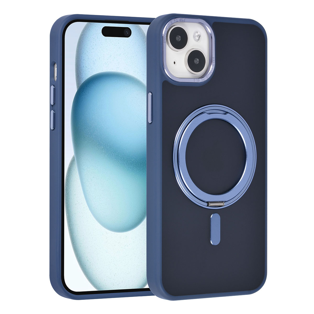 UNIQ Accessory UNIQ Accessory iPhone 15 & 14 Plus Backcover hoesje - Blauw