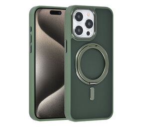 UNIQ Accessory UNIQ Accessory iPhone 15 Pro Max Backcover hoesje - Groen UNIQ Accessory UNIQ Accessory iPhone 15 Pro Max Backcover hoesje - Groen