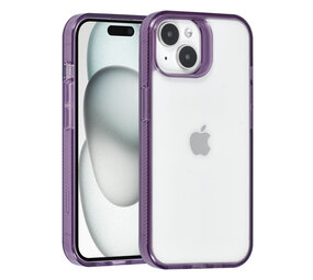 UNIQ Accessory UNIQ Accessory iPhone 15 Backcover hoesje - Paars UNIQ Accessory UNIQ Accessory iPhone 15 Backcover hoesje - Paars