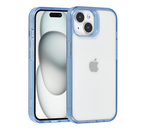UNIQ Accessory UNIQ Accessory iPhone 15 Backcover hoesje - Blauw UNIQ Accessory UNIQ Accessory iPhone 15 Backcover hoesje - Blauw