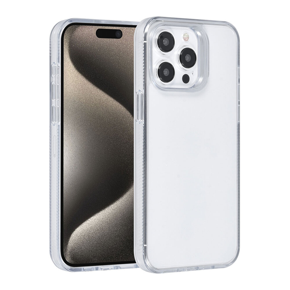 UNIQ Accessory UNIQ Accessory iPhone 15 Pro Max Backcover hoesje - Wit UNIQ Accessory UNIQ Accessory iPhone 15 Pro Max Backcover hoesje - Wit