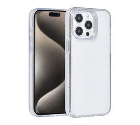 UNIQ Accessory UNIQ Accessory iPhone 15 Pro Max Backcover hoesje - Wit UNIQ Accessory UNIQ Accessory iPhone 15 Pro Max Backcover hoesje - Wit