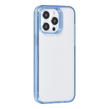 UNIQ Accessory UNIQ Accessory iPhone 15 Pro Max Backcover hoesje - Blauw UNIQ Accessory UNIQ Accessory iPhone 15 Pro Max Backcover hoesje - Blauw