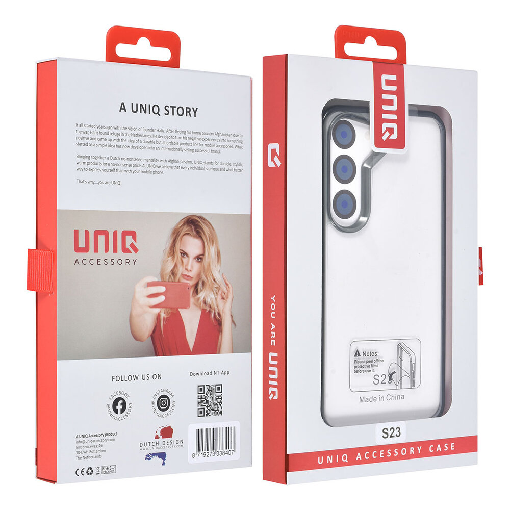 UNIQ Accessory UNIQ Accessory Galaxy S23 Back cover case - - Black UNIQ Accessory UNIQ Accessory Galaxy S23 Back cover case - - Black