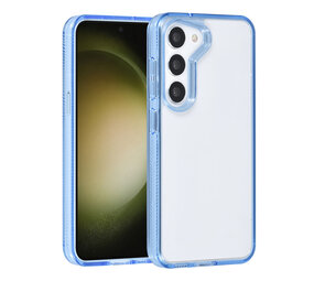 UNIQ Accessory UNIQ Accessory Galaxy S23 Backcover hoesje - Blauw UNIQ Accessory UNIQ Accessory Galaxy S23 Backcover hoesje - Blauw
