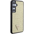Guess Guess Galaxy S24 Plus Back-Cover hul - Rhinestones - Triangle Strass Logo - Gold