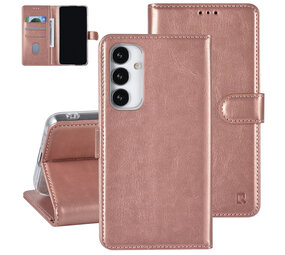 UNIQ Accessory UNIQ Accessory Galaxy S23 FE Book Case hoesje Pasjeshouder - Rose Gold UNIQ Accessory UNIQ Accessory Galaxy S23 FE Book Case hoesje Pasjeshouder - Rose Gold
