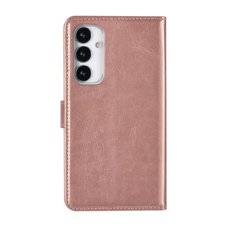 UNIQ Accessory UNIQ Accessory Galaxy S23 FE Book Case hoesje Pasjeshouder - Rose Gold UNIQ Accessory UNIQ Accessory Galaxy S23 FE Book Case hoesje Pasjeshouder - Rose Gold