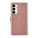 UNIQ Accessory UNIQ Accessory Galaxy S23 FE Book Case hoesje Pasjeshouder - Rose Gold UNIQ Accessory UNIQ Accessory Galaxy S23 FE Book Case hoesje Pasjeshouder - Rose Gold