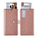 UNIQ Accessory UNIQ Accessory Galaxy S23 FE Book Case hoesje Pasjeshouder - Rose Gold UNIQ Accessory UNIQ Accessory Galaxy S23 FE Book Case hoesje Pasjeshouder - Rose Gold