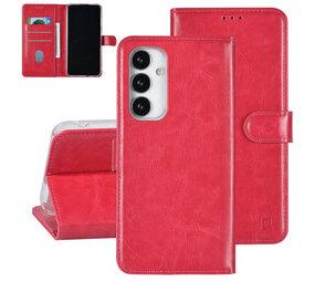 UNIQ Accessory UNIQ Accessory Galaxy S23 FE Book Case hoesje Pasjeshouder - Felroze UNIQ Accessory UNIQ Accessory Galaxy S23 FE Book Case hoesje Pasjeshouder - Felroze