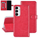 UNIQ Accessory UNIQ Accessory Galaxy S23 FE Book Case hoesje Pasjeshouder - Felroze UNIQ Accessory UNIQ Accessory Galaxy S23 FE Book Case hoesje Pasjeshouder - Felroze