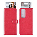 UNIQ Accessory UNIQ Accessory Galaxy S23 FE Book Case hoesje Pasjeshouder - Felroze UNIQ Accessory UNIQ Accessory Galaxy S23 FE Book Case hoesje Pasjeshouder - Felroze
