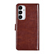 UNIQ Accessory UNIQ Accessory Galaxy S23 FE Book Case hoesje Pasjeshouder - Bruin UNIQ Accessory UNIQ Accessory Galaxy S23 FE Book Case hoesje Pasjeshouder - Bruin