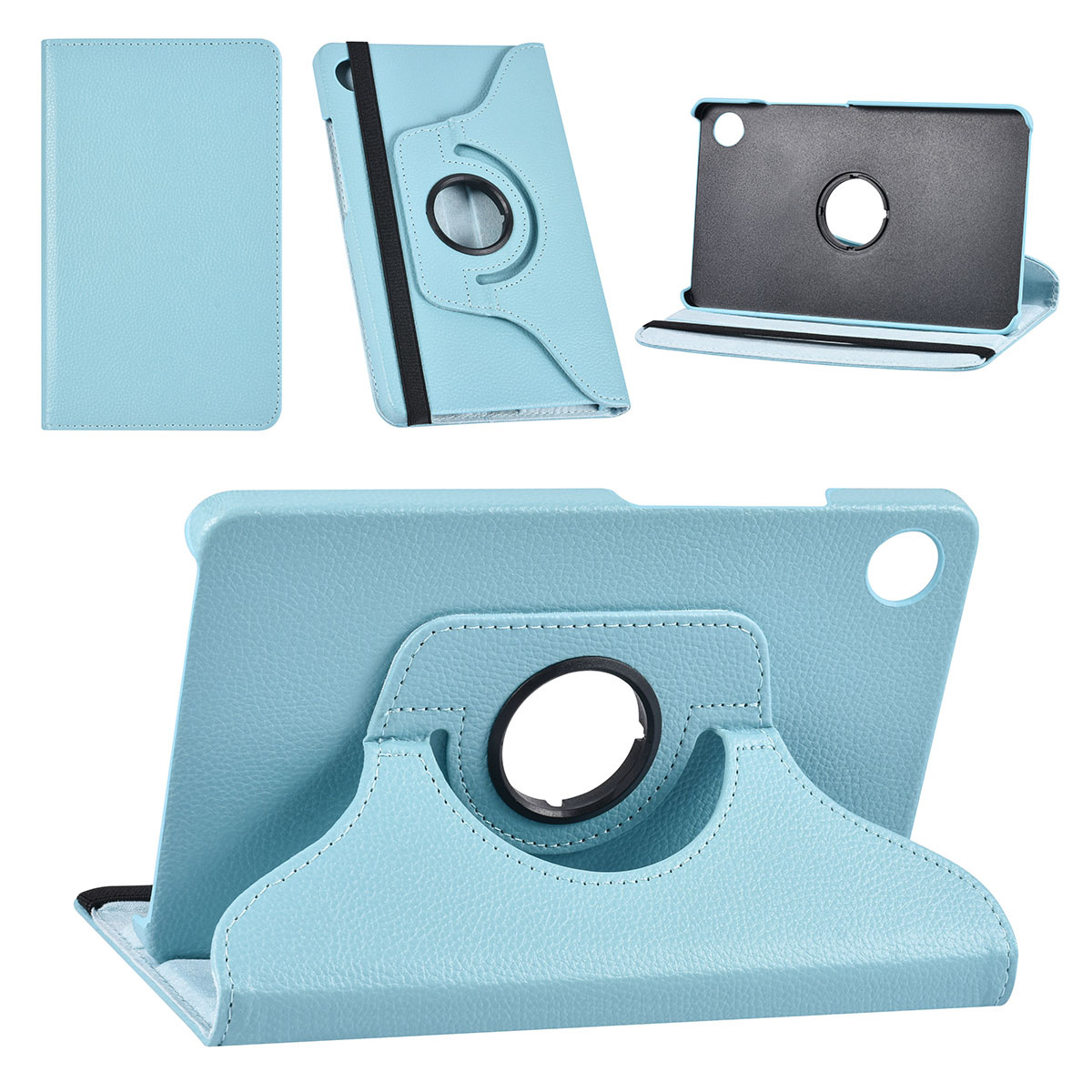 UNIQ Accessory UNIQ Accessory Galaxy Tab A9 8.7 Book Case Tablethoes Draaibare - LichtBlauw