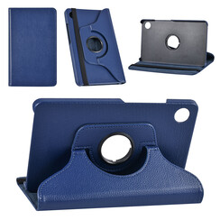 UNIQ Accessory Galaxy Tab A9 8.7 Book Case Tablethoes Draaibare - DonkerBlauw