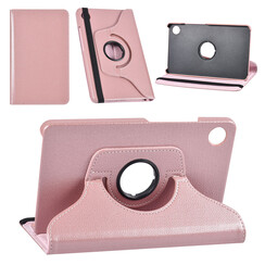 UNIQ Accessory Galaxy Tab A9 8.7 Book Case Tablethoes Draaibare - Rose Gold