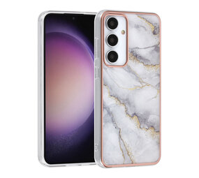 UNIQ Accessory UNIQ Accessory Galaxy S24 Plus Backcover hoesje - Marble Grey UNIQ Accessory UNIQ Accessory Galaxy S24 Plus Backcover hoesje - Marble Grey