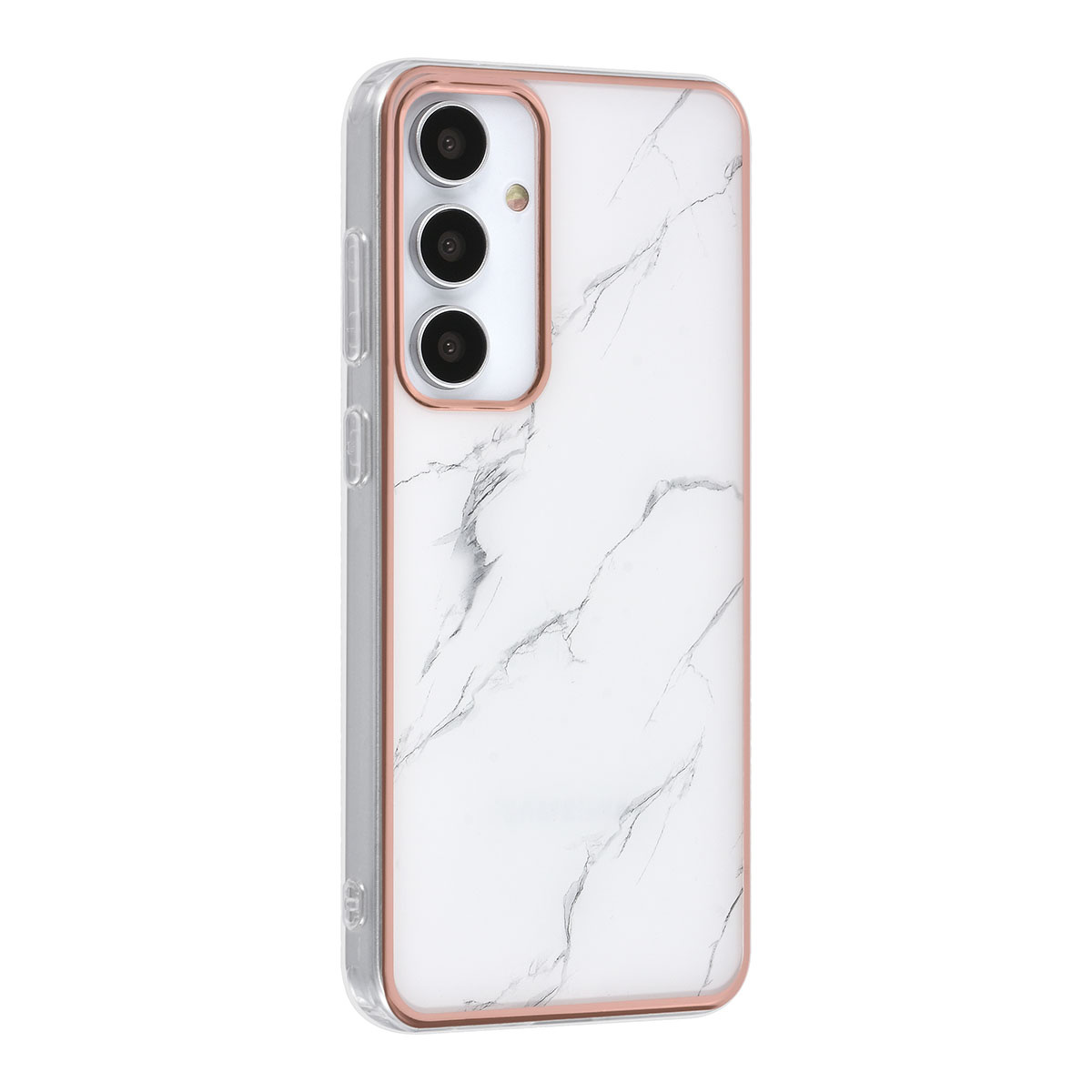 UNIQ Accessory UNIQ Accessory Galaxy S24 Plus Backcover hoesje - Marble White, foto 2 van 4