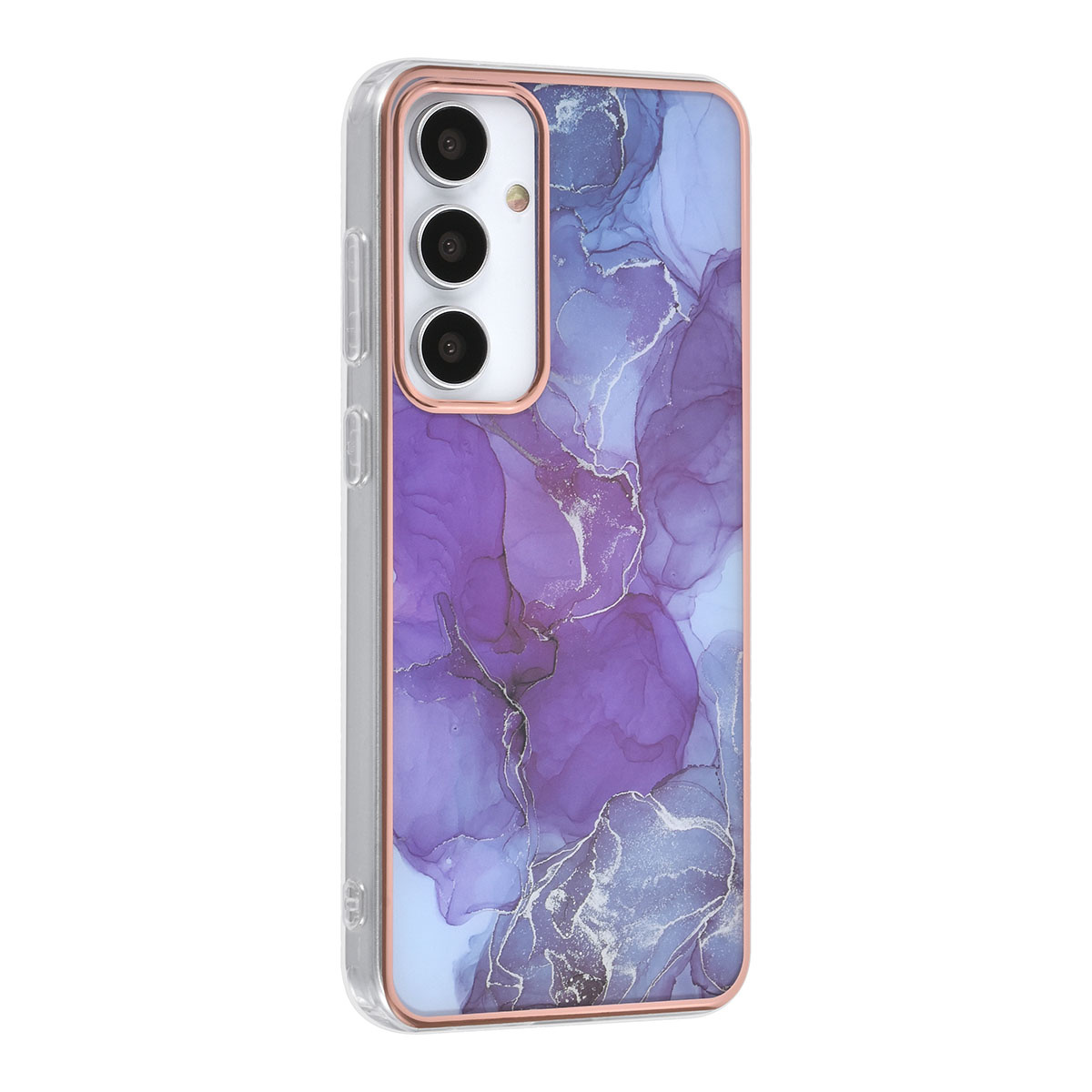 UNIQ Accessory UNIQ Accessory Galaxy S24 Plus Backcover hoesje - Marble Purple, foto 3 van 4