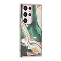 UNIQ Accessory UNIQ Accessory Galaxy S24 Ultra Backcover hoesje - Marble Green